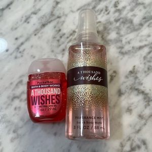 BATH & BODY WORKS A Thousand Wishes Set